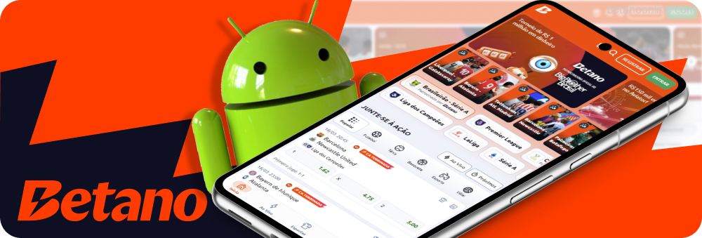 A Betano funciona em dispositivos Android
