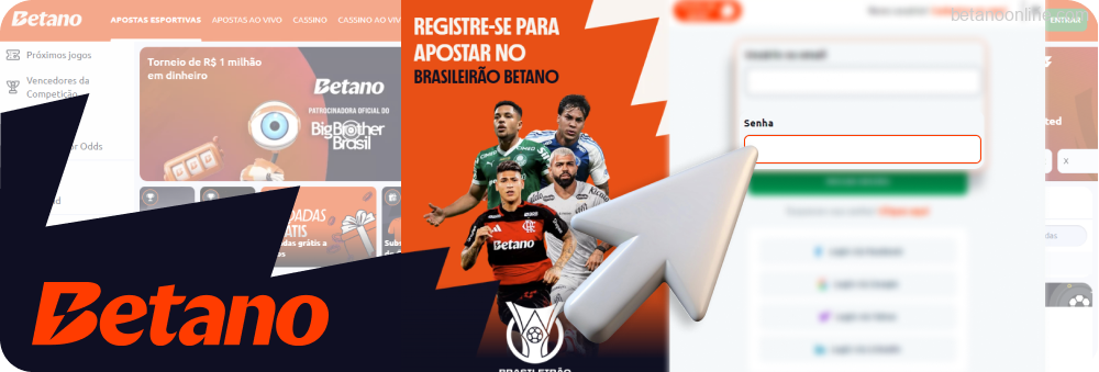 Crie uma senha segura Betano