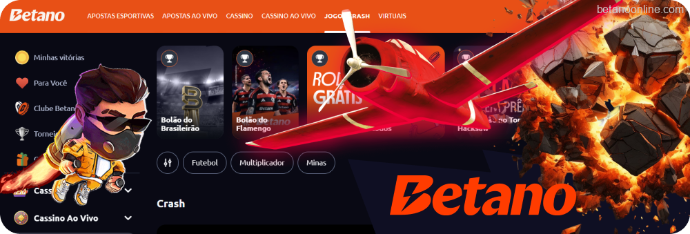A Betano tem jogos rápidos como Aviator, Mines e Lucky Jet